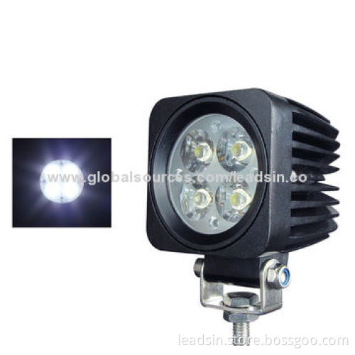 LED Work Lights with 12W, 10 to 30V are Available, Waterproof, Dust-proof